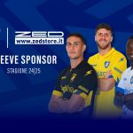 ZED STORE È LO SLEEVE SPONSOR ’24/25 DEL FROSINONE CALCIO